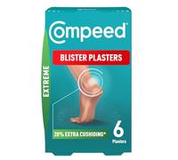 Compeed Extreme Lot de 6 pansements hydrocolloïdes pour la guérison rapide des pieds