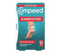 Compeed Lot de 12 pansements hydrocolloïdes de taille moyenne - Traitement des pieds - Guérison rapide