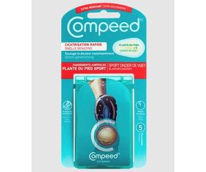 Compeed pansement ampoule plante du pied 5 pansements