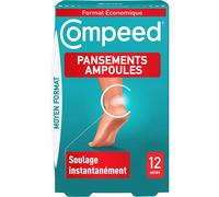 Compeed Pansements Ampoules Moyen Format 12 unités