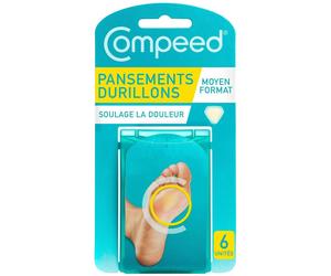Compeed® - Pansements Durillons Moyen Format x6 Pansement(S) 6 pc(s)