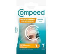 COMPEED Lot de 7 patchs anti-grains, utilisation nocturne, nettoie, absorbe et exfolie.