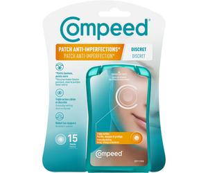 Compeed Patch Discret Anti-Imperfections Patch Hydrocolloïde 15 Pièces