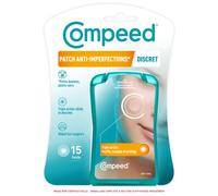 Compeed - Patchs anti-imperfections* Discrets - patchs hydrocolloïdes - Idéal pour une utilisation discrète de jour - pour imperfection ciblée - 15 Patchs - 1.5x1.5 cm points noirs et petits boutons