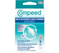 Compeed SmartSkin Multi-Blessures Doigts 9 Pièces