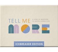 Compendium Dites-Moi Plus : Icebreaker Edition - Un Jeu de Conversation de 52 Questions pour approfondir Les connexions