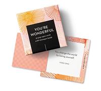 Compendium ThoughtFulls Cartes Pop-Open You're Wonderful- 30 cartes Pop-Opens, chacune avec un message inspirant différent à l'intérieur