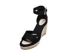 Compensées en toile Pepe Jeans Maida Bass Ref 53030 Black 40