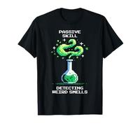 Compétence passive : Sens de l'odorat étrange | Humour de pixel de chimie T-Shirt