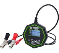 COMPETITION 512.5300 Mini testeur de batterie et de système de charge 12 V | Powered by KS Tools, pour Li-Ion, AGM, plomb-acide et gel, compensation de température, écran éclairé, câble de 2 m