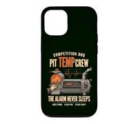 Competition BBQ Pit Crew The Alarm Never Sleeps Coque pour iPhone 12/12 Pro