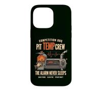 Competition BBQ Pit Crew The Alarm Never Sleeps Coque pour iPhone 14 Pro Max