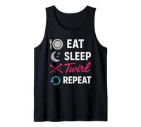 Compétition du Club Baton Twirler Majorette Captain Squad Débardeur