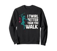 Compétition du Club Baton Twirler Majorette Captain Squad Sweatshirt