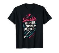 Compétition du Club Baton Twirler Majorette Captain Squad T-Shirt