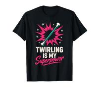 Compétition du Club Baton Twirler Majorette Captain Squad T-Shirt