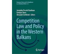 Competition Law and Policy in the Western Balkans