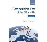 Competition Law Of The Eu And Uk (Revised)