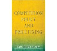 Competition Policy And Price Fixing