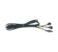 Compex 1 Câble Snaps Jaune - Électrodes et chargeurs électrostimulateurs pour sportifs