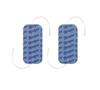Compex Electrodes Performance à fil 50x89mm (2 par sachet) Bleu - Électrodes et chargeurs électrostimulateurs pour sportifs