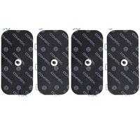 Compex I Sachet d’électrodes Noires Snap pour électrostimulateur Compex I Compatibles avec Les électrostimulateurs Compex avec ou sans câble