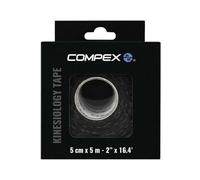 Compex Mixte Bande adhésive élastique, Noir, Taille Unique