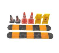 Comphic 1 Pièces 1:18 Ceinture de Décélération de Simulation/Ralentisseur/Ralentisseur Accessoires de Scène 1/18 Modèle de Voiture Parking Souterrain