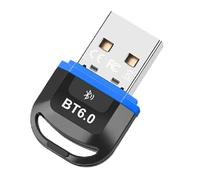 Comphic Adaptateur USB pour Bluetooth 6.0 pour Écouteurs/Haut-Parleurs et Émetteur - Fonctionne avec Clavier/Souris Bluetooth Via Récepteur Dongle USB B