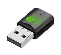 Comphic Adaptateur USB WiFi Bluetooth 600 Mbps 2 en 1 2,4 G/5 GHz pour PC | Le dongle USB ultra compact cache un puissant combo de 600 Mbps WiFi et Bluetooth, vous permettant d'ajouter des avantages