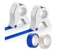Comphic Applicateur de de masquage, pour peintres, set de masquage portable, coupe SharpTape pour peinture, fenêtres, cadres de portes
