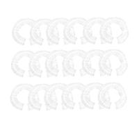 Comphic Lot de 100 sacs jetables en plastique pour pédicure, spa, spa, hôtel, maison