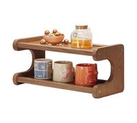 Comphic Organisateur de Station de Bar à Café, Support de Matcha, ÉTagèRe de Rangement pour Accessoires de Thé, Organisateur de Sirop de Café, PréSentoir de Tasses