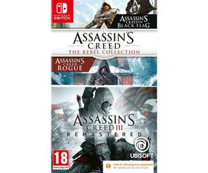 Compil Assassin's Creed Rebel + Ac3 Lib Remastered (code De Téléchargement)-Jeu-SWITCH