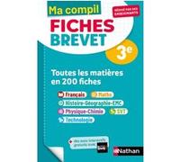 Compil Fiches Brevet Toutes les matières - Nicolas Coppens - Nathan - broché - Scolaire / Universitaire