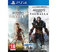 Assassin's Creed Odyssey + Assassin's Creed Valhalla - Jeu PS4 - Compilation