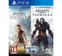 Assassin's Creed Odyssey + Assassin's Creed Valhalla - Jeu PS4 - Compilation
