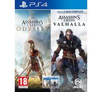 Assassin's Creed Odyssey + Assassin's Creed Valhalla - Jeu PS4 - Compilation