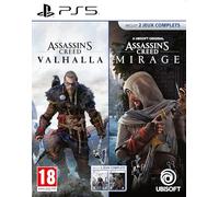 Compilation Assassin's Creed Valhalla + Assassin's Creed Mirage FRA PS5