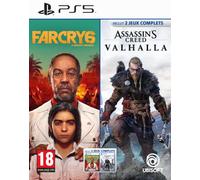 Compilation Assassin's Creed Valhalla + Far Cry 6 Ps5
