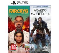 Ubisoft Compilation jeux vidéo Assassin's Creed Valhalla + Far Cry 6 Édition Standard PS5