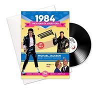 Compilation - Cadeaux d'anniversaire ou d'anniversaires en 1984 - 1984 Carte et cadeau 4-en-1 - Histoire de votre année, CD, Téléchargement de musique