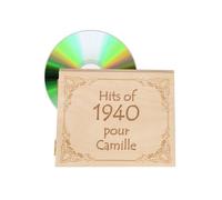 Compilation - CD 1940 - Musique de l'année 1940 - pochette personnalisée