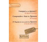 COMPILATION DE 3 LIVRETS SUR LES ÉPREUVES - IBN AAYYIM, IBN TAYMIYYA ET AL IZZ ABD AS-SALAM