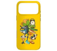 Compilation de Personnages combinés Italiens Brainrot Meme 10Stage Coque pour iPhone 17 Pro Max