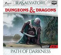 Compilation Dungeons & Dragons 11-13 : Path of Darkness - R.A. Salvatore - Saga Egmont - Livre audio - Livre