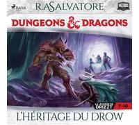Compilation Dungeons & Dragons 7-10 : L'Héritage du Drow - R.A. Salvatore - Saga Egmont - Livre audio - Livre