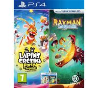 Compilation Lapins Crétins Party of Legends + Rayman Legends FRA PS4