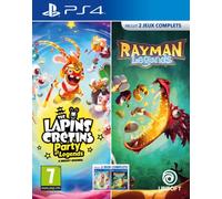 Compilation Lapins Crétins Party of Legends + Rayman Legends FRA PS4