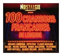 Compilation - Nostalgie : Les 100 Plus Belles Chansons Françaises (5 CD)